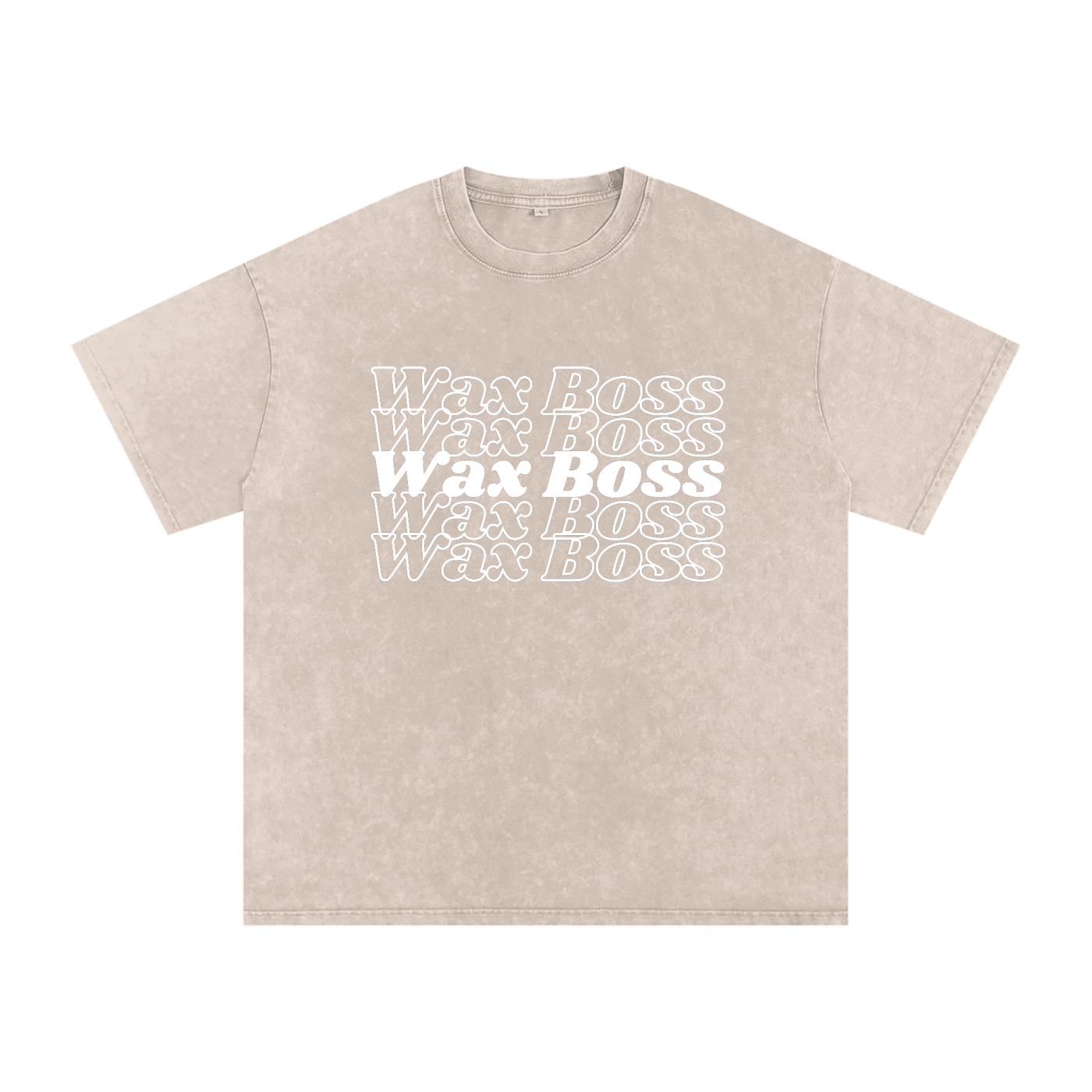 Wax Boss Premium Snow Wash Tee