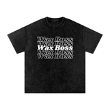 Wax Boss Premium Snow Wash Tee