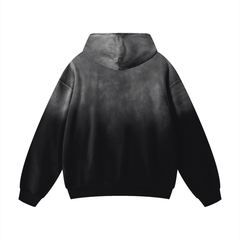 Black hoodie on a white background